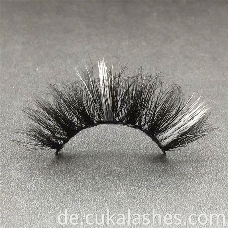 White Mink Eyelashes